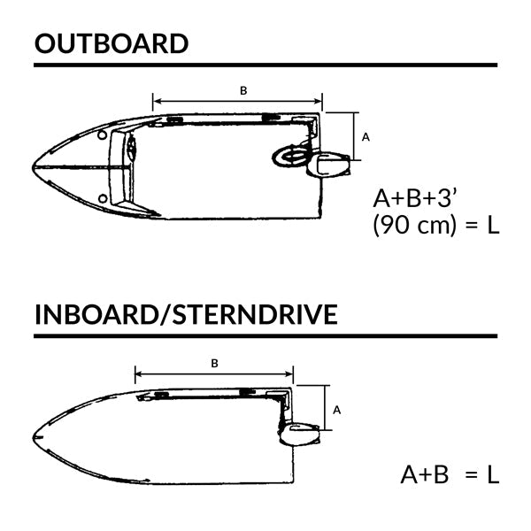 Ultraflex, Kontrolkabel C2, Slaglængde 87 mm - Kompatibel med Indenbordsmotorer, Sterndrev og Påhængsmotorer – Størrelse: 2,75 M (9 fod)
