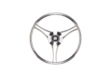 NauticPro.dk | Ultraflex, V21 Hjul Rustfrit, Ø 350 mm, Ikke-magnetisk, Med nav og dækning, EN28848 og ABYC P22