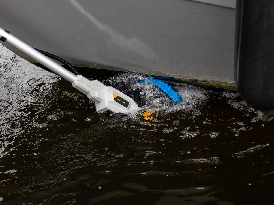 Batavia, TwinBrush 18V Batteridrevet Vaskebørste med Blå Børste  - uden batteri og lader