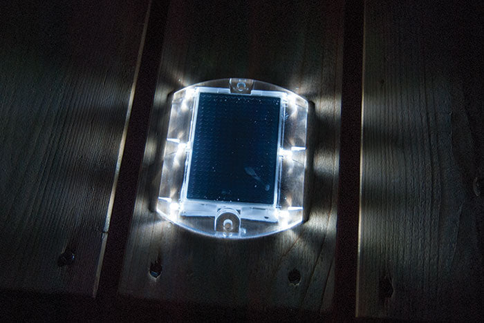 Dockedge, Docklite Solcellebelysning til Dok og Dæk, 8 Lumen, IP68