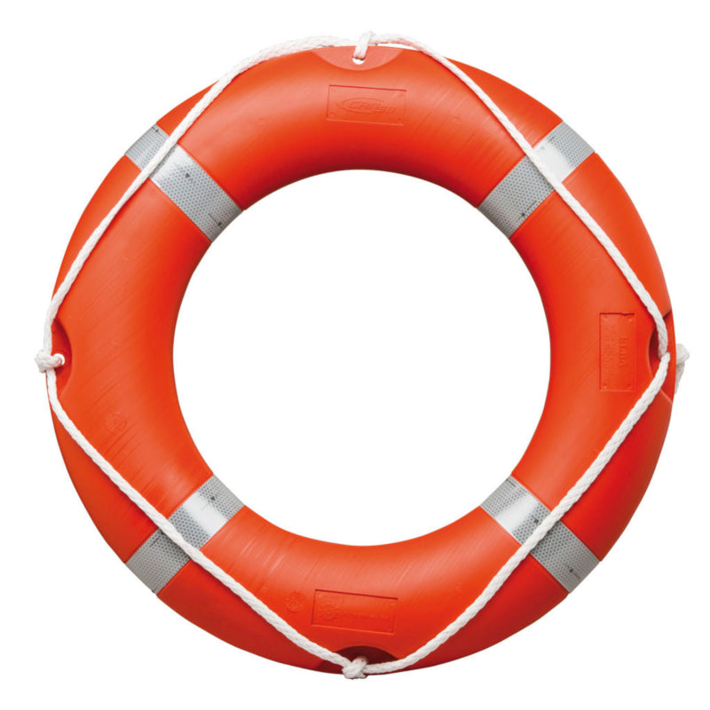 Besto, redningskrans 736/436 mm, 2.5 kg, Solas orange med refleks
