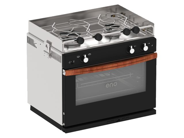 NauticPro.dk | Eno, Gascogne 2-Blus Komfur med Grill og Ovn, 1,5 kW/1,35 kW, 19 L