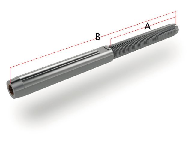 Studterminal rechts m8