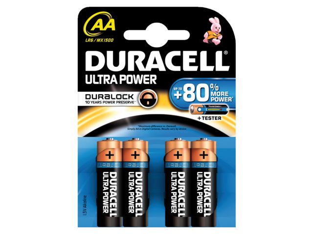 Batterij ultra MX1500. AA. 4-pack