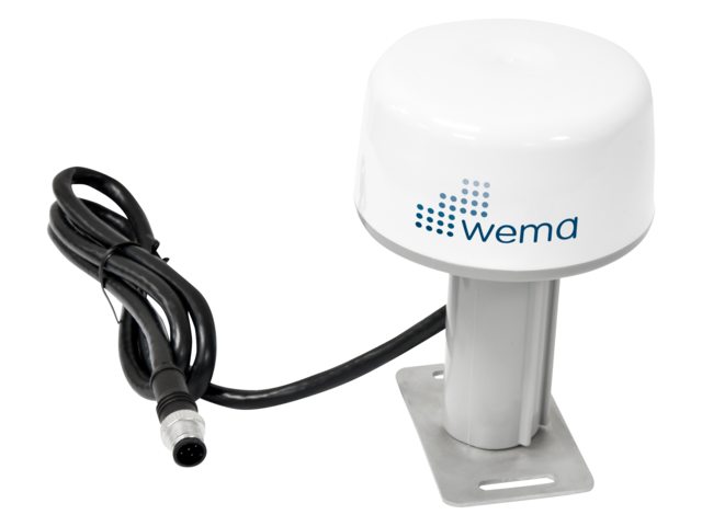 NauticPro.dk | Wema, GPS-Antenne NMEA2000, 10 Hz M-GPS, IPX5, 0,9 m Drop-Kabel