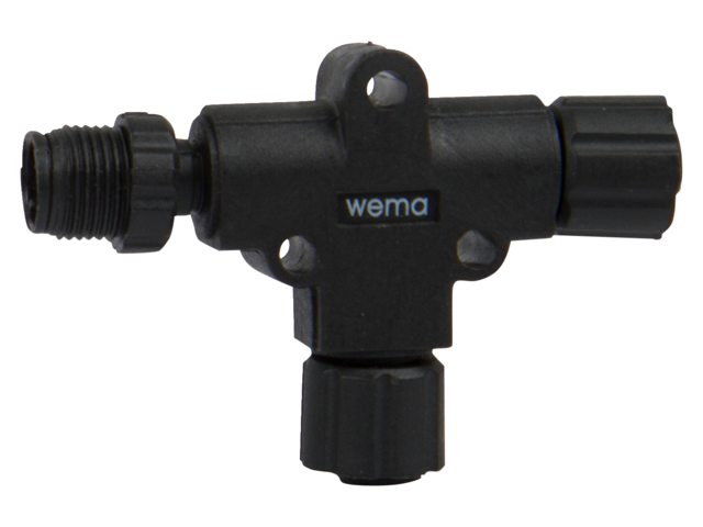 NauticPro.dk | Wema, NMEA2000 T-backbone stik, IP68, 1 stk, kompatibel med andre NMEA2000-produkter