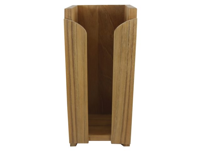 NauticPro.dk | Eude, Teak Kop/Flaskeholder, 11,5 x 25,5 x 11 cm, 1stk