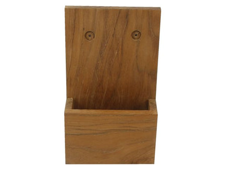 NauticPro.dk | Eude, Smartphone-holder i Teak, 7,8 x 3,3 x 11,6 cm, 1 stk