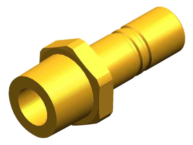 NauticPro.dk | Whale, WX1524 Stilk Adapter 1/2" npt Han, 15 mm Br, Hurtigkobling, 1stk