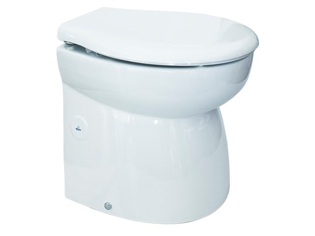 NauticPro.dk | Albinus, Marint Toilet Silent Premium 12V, Kompakt Lydløs Design