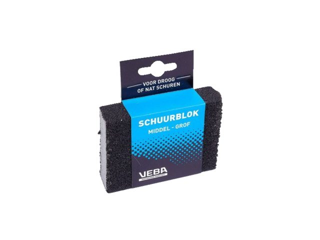 NauticPro.dk | VEBA, Slibeklods Medium/Grov 10x7x2,5 cm