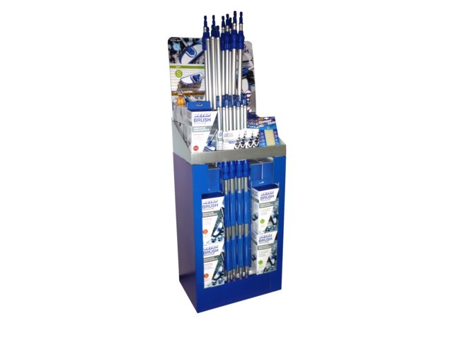 Weyer Display inclusief Stelen & Borstels