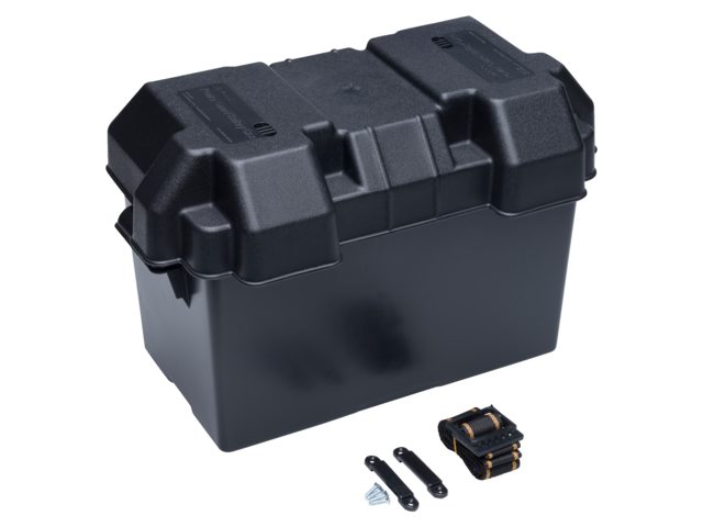 Accubak geventileerd 429 x 245 x 276mm