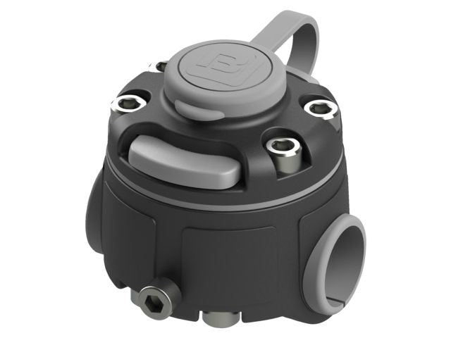 Borika montage voet voor railingmontage Ø 22/25 mm