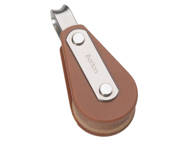 Blok tufnol met beugel 1-schijfs 35mm voor lijn 12mm