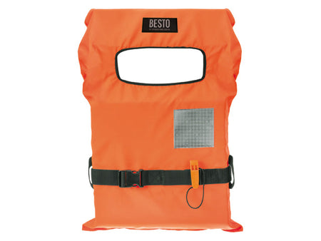 NauticPro.dk | Besto, Redningsvest GULF 100N - Orange, ISO 12402-4