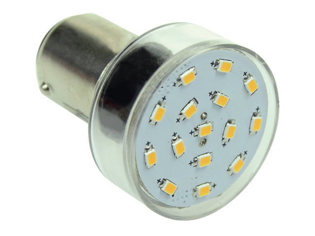 NauticPro.dk | Talamex, S-LED 15 10-30V, BA15S 2700K, 1stk, Marine LED-pære