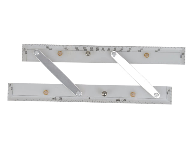 Talamex, Akryllineal med Facet, Slidbeskyttet, 123456 – Størrelse: 30cm
