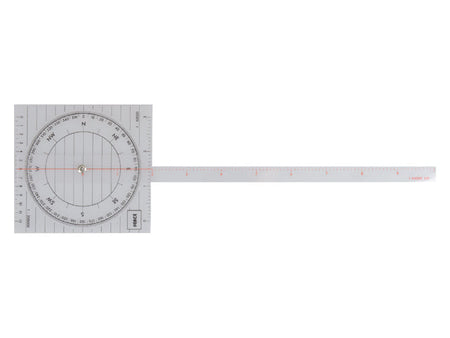 NauticPro.dk | Talamex, Positionsplotter, Armlængde 38 cm, Base Længde 14 cm