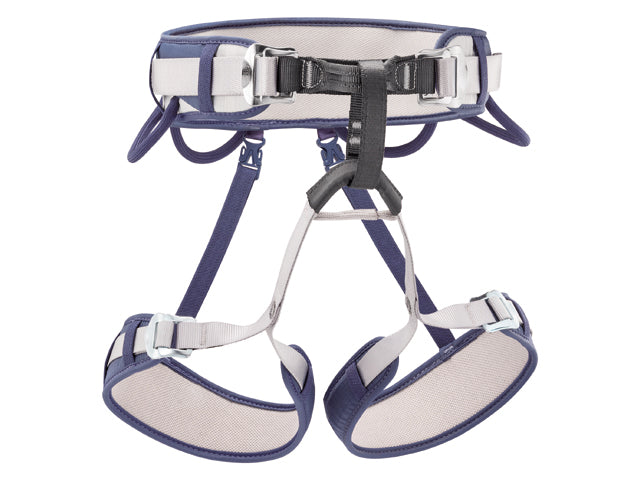 NauticPro.dk | Petzl, Corax justerbart seletøj, blue jean 2, polyester og skum, CE EN 12277 C, UIAA certificeret