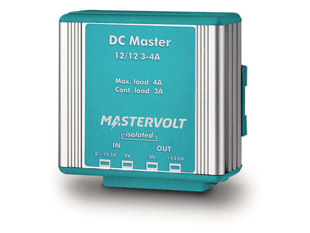 NauticPro.dk | Mastervolt, DC Master 12/12-3A, Galvanisk Isolering, Interferensreduktion, 2 minutters kapacitet