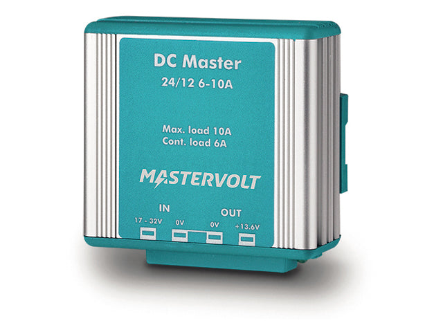 NauticPro.dk | Mastervolt, DC Master 24/12-6A Konverter, 12V og 24V batterisystemer, Kompakt, Lav varmeudvikling (1stk)