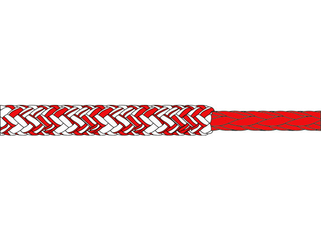 Talamex, Dyneema® Skøde Rød - 10m – Størrelse: 4mm, 100 Meter