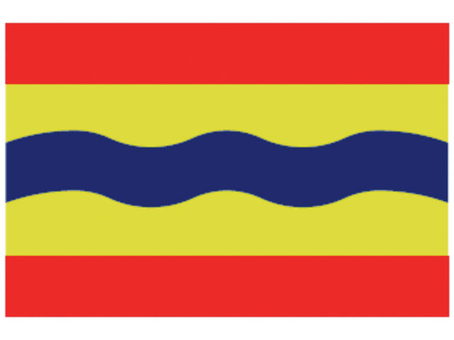 Talamex, Overijsselsk Flag, 20x30 cm – Størrelse: 20X30