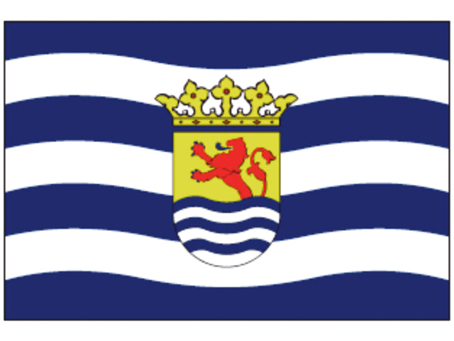 Talamex, Zeeuwsk Flag 20x30 cm, Udendørs, Holdbart – Størrelse: 70X100