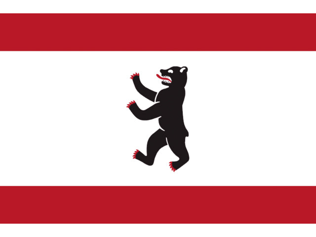Talamex, Berlin Flag 20x30cm, Maritim Stil – Størrelse: 30X45