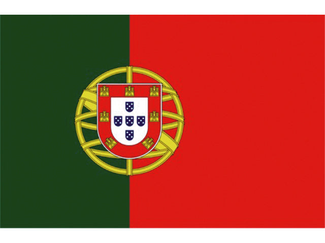 NauticPro.dk | Talamex, Maritime Nationalflag Portugal, 20 x 30 cm