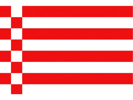 NauticPro.dk | Talamex, BREMEN Flag 20x30 cm, Ikonisk design