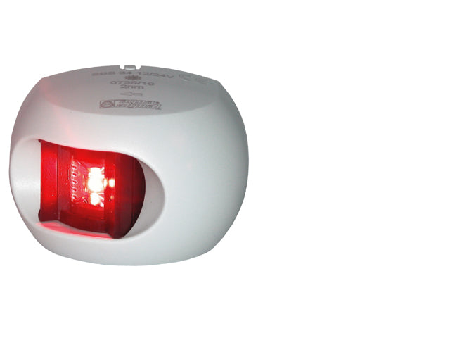 NauticPro.dk | Aqua Signal, AS 34 LED Signal, Grøn, Sort, Slankt Design, Vandtæt IP 66/67/68, Vedligeholdelsesfri, Polykarbonathus, UV- og Saltvandsresistent