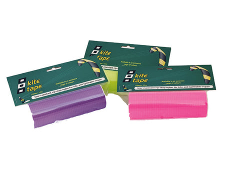 NauticPro.dk | PSP, Kitetape 150 mm x 2,5 m, Magenta, Selvklæbende, Rivefast nylon rip-stop tape