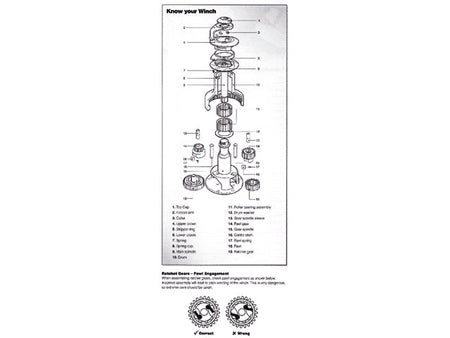 NauticPro.dk | Lewmar, Stripper ring til Ocean Winches, 30/40ST (par), 45000108P