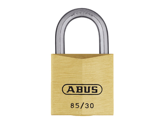 ABUS, Hængelås Samme Nøglesæt 6 stk, Messing med Rustfrit Stål – Størrelse: 40mm