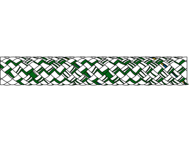 Talamex by Liros, Topgrip 100% Polyester, Grøn – Størrelse: 14mm, 150 Meter