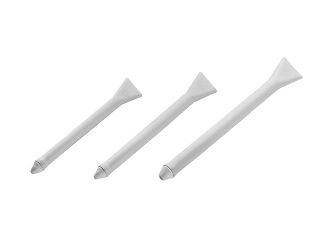 Trem, Vantskruebeskytter, Hvid Plastik (Par) – Størrelse: 42cm