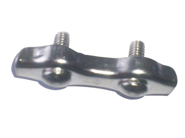 Talamex, Duplex Clips i SS AISI 304, 589081 – Størrelse: 4mm, 25 Stk