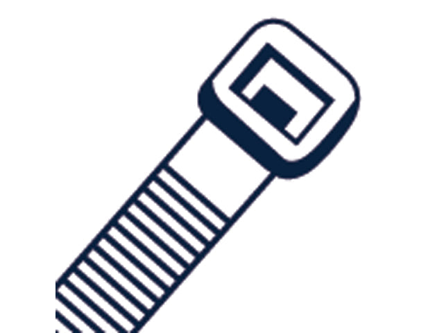 Talamex, Kabelstrips Nylon, Genanvendelig - Organisering af Kabler, 589081 – Størrelse: 150 X 3,5 MM, 6 Stk