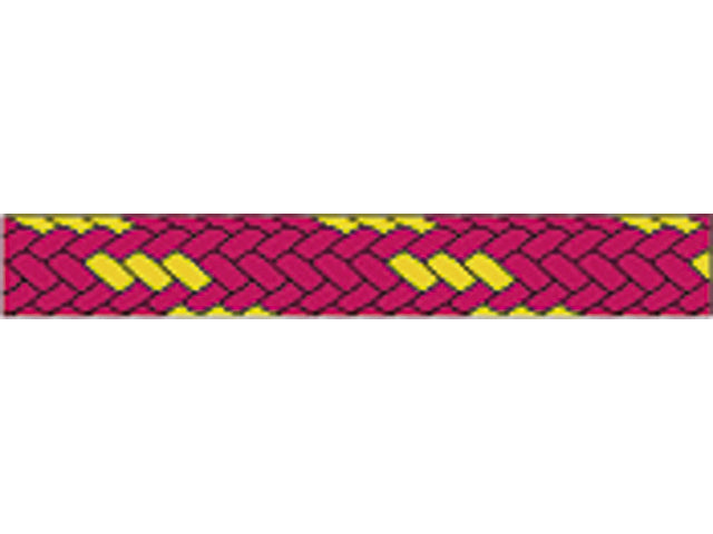 Talamex by Liros, Skøde 16-flet Gul/Violet, <5% stræk – Størrelse: 3mm, 100 Meter