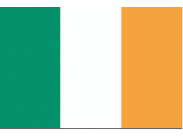 Talamex, Irland Flag - Orange, 20x30cm – Størrelse: 50X75