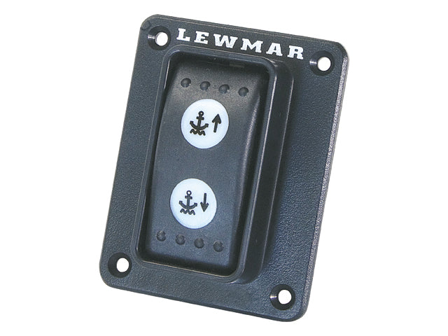 NauticPro.dk | Lewmar, OP-NED afbryder til ankerspil, guarded rocker switch (1 stk), 68000593