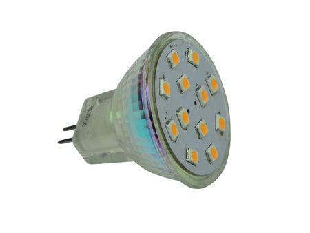 NauticPro.dk | Talamex, S-LED12 lampe, 10-30V, GU4, 1 stk, Marine LED-pære