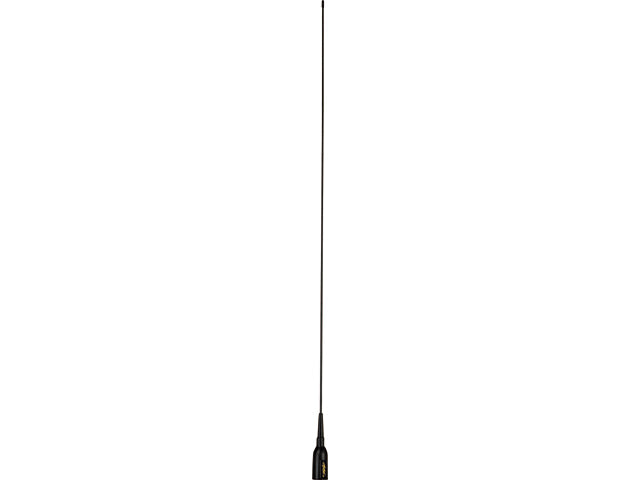 NauticPro.dk | Glomex, Supergain Elba VHF-antenne, 970 mm, 3 dB gain, sort glasfiber, 20 meter RG58C/U koaksialkabel, 156/162 MHz