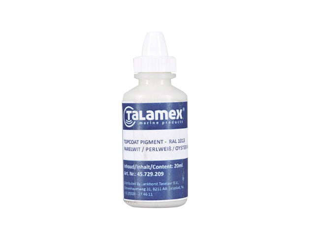 NauticPro.dk | Talamex, Farvepigment, 20 ml, Perlehvid RAL 1013, 1 stk